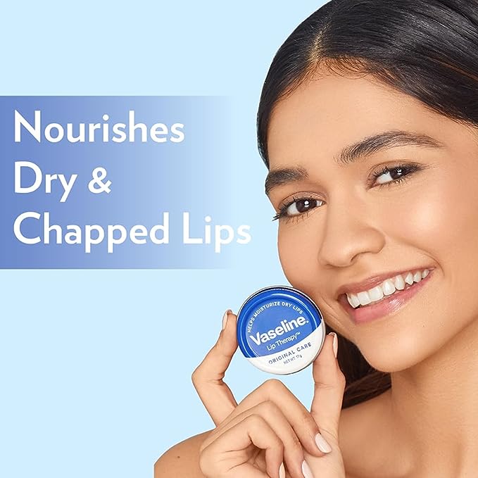 Vaseline Lip Tins Original Care, 17g Clear Vaseline Lip Tins Original Care, 17g Clear